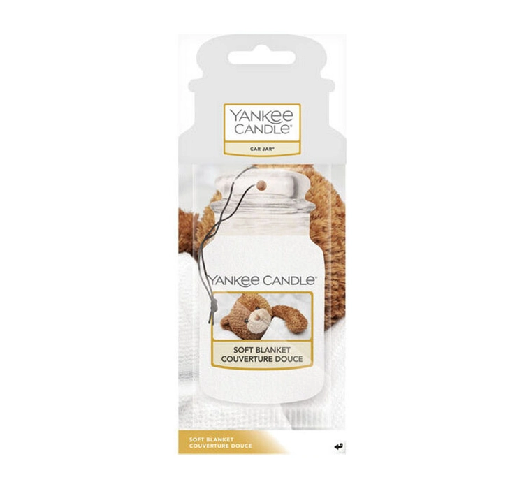 Yankee Candle Odświeżacz do samochodu Miękki koc 1x papierowa przywieszka