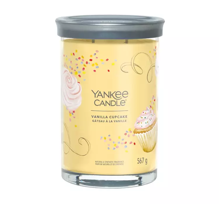 Yankee Candle Świeca zapachowa Vanilla Cupcake tumbler duży