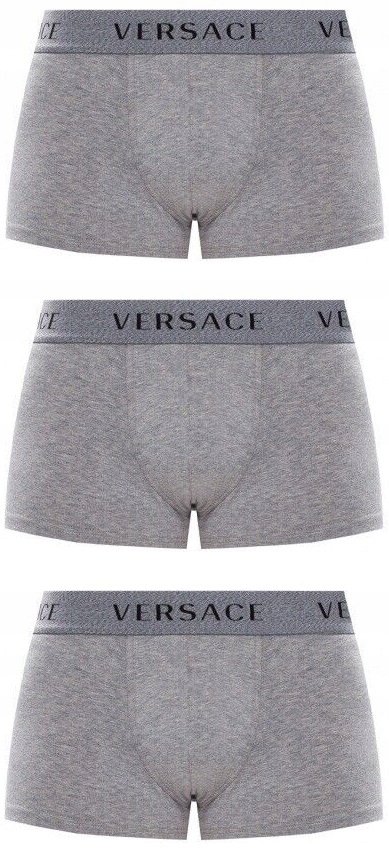 VERSACE ORYGINALNE BOKSERKI MĘSKIE 3-PACK BOX L