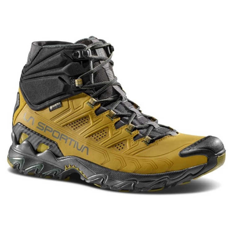 Męskie buty turystyczne La Sportiva Ultra Raptor II Mid Leather GTX Rozmiar butów (UE): 44 / Kolor: żółty/czarny