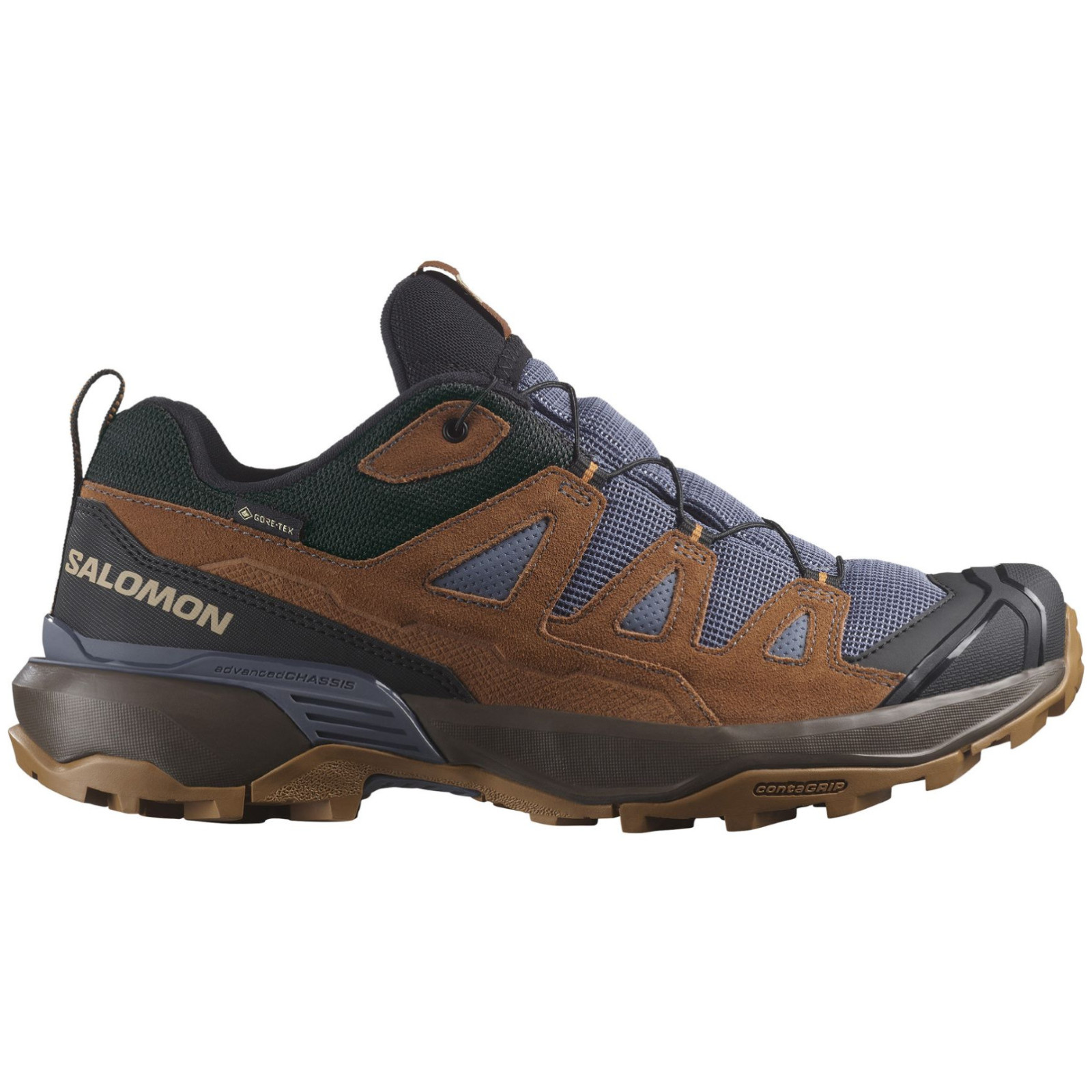 Buty męskie Salomon X Ultra 360 Leather Gore-Tex Rozmiar butów (UE): 41 2/3 / Kolor: szary/brązowy