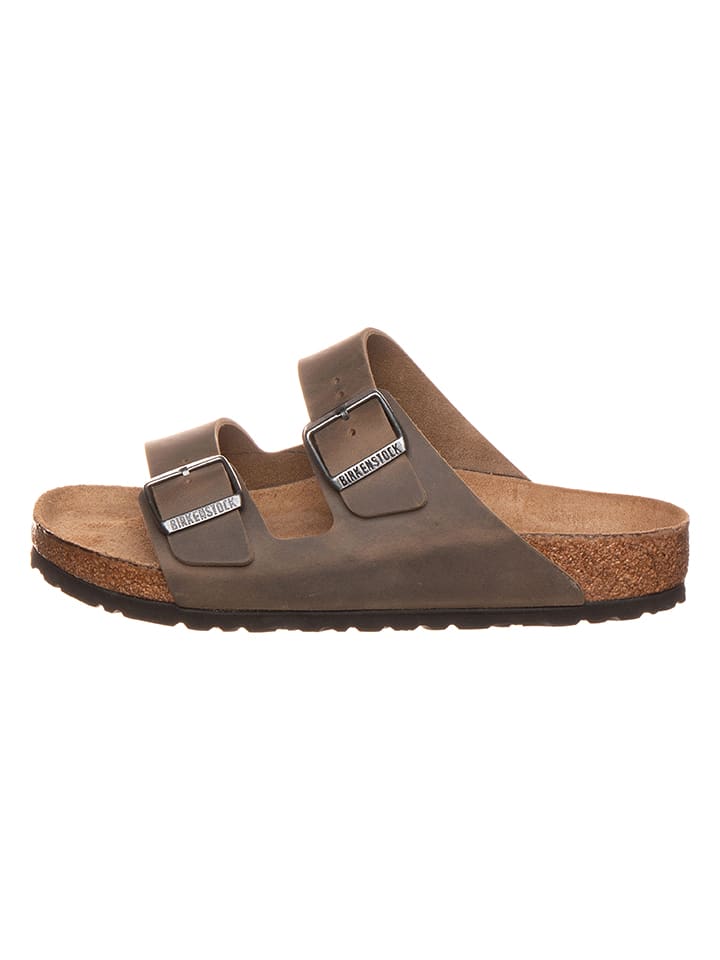 Birkenstock Skórzane klapki 