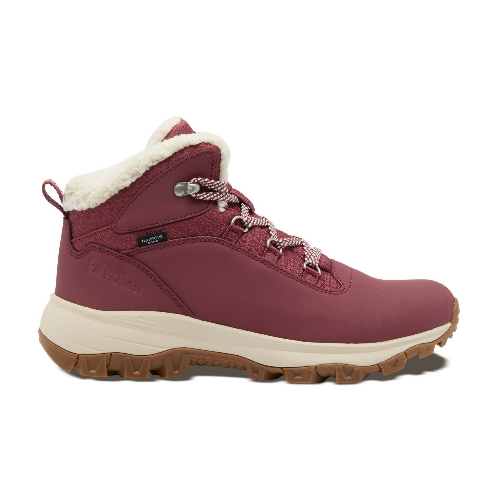 Damskie buty zimowe Jack Wolfskin EVERQUEST TEXAPORE MID W red ochre - 36