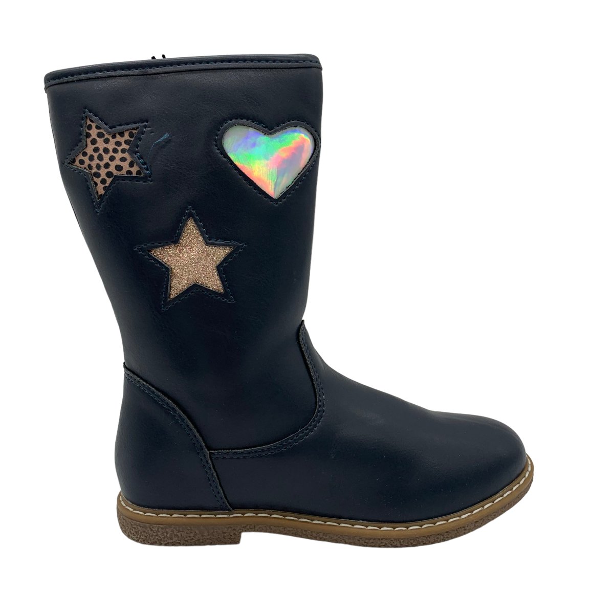 Buty dziecięce kozaki Friboo gwiazdki serduszka r 29