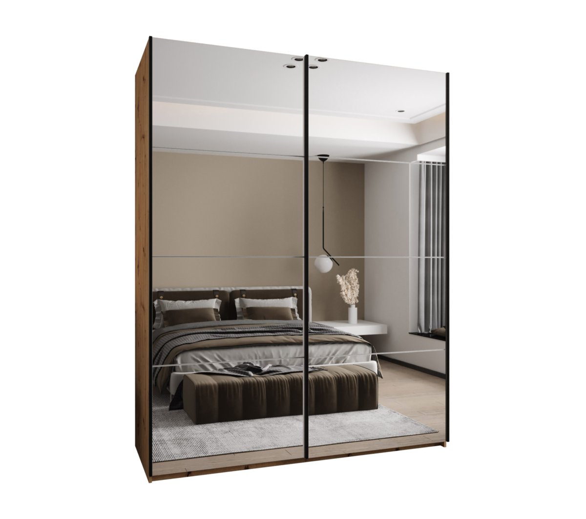 Szafa czterodrzwiowa Lux 2 200 gł.64