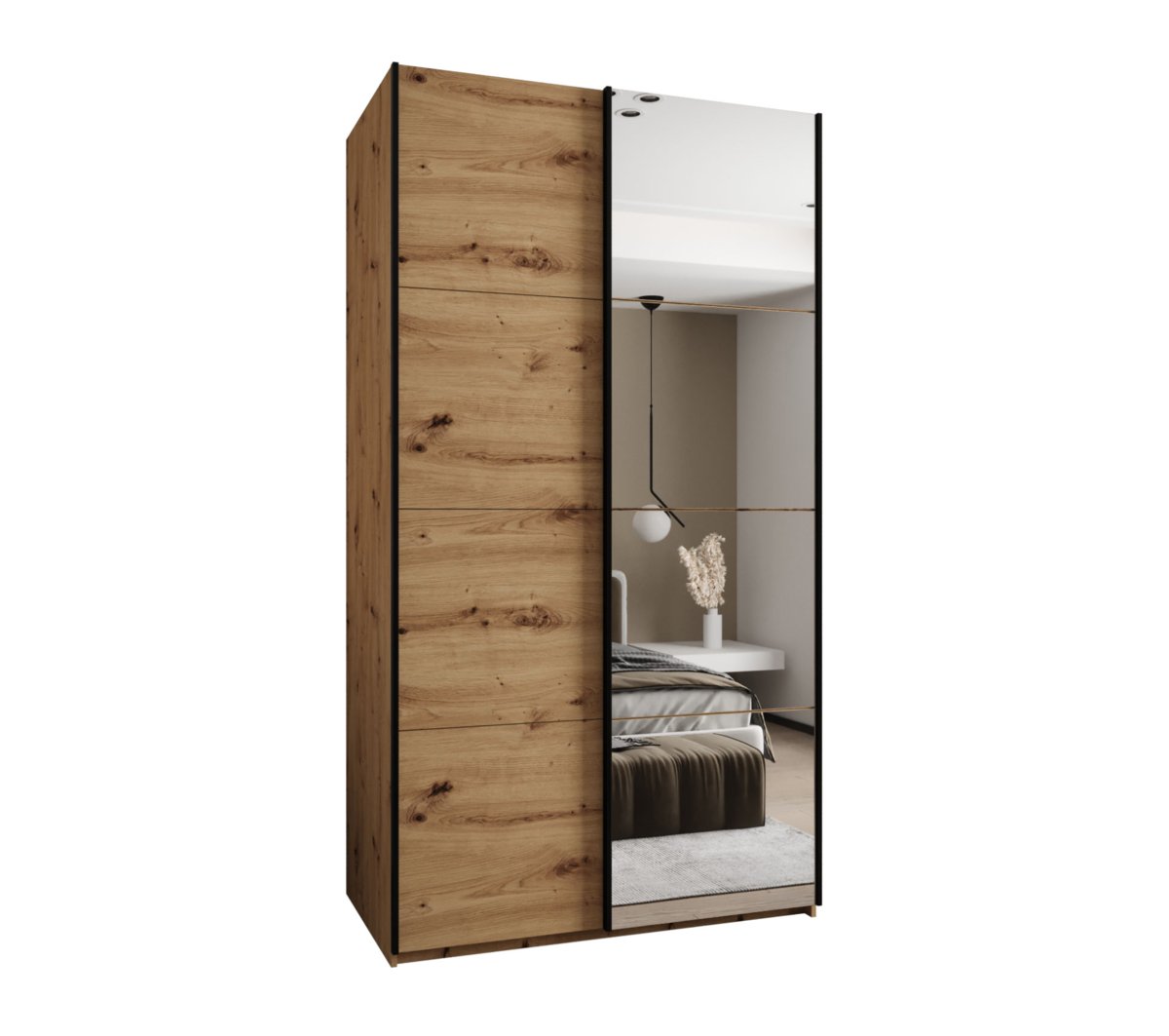 Szafa czterodrzwiowa Lux 3 140 gł.64