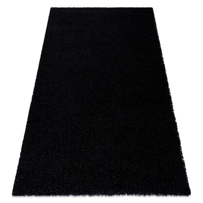 Dywan SOFFI shaggy 5cm czarny Czarny, 80x200
