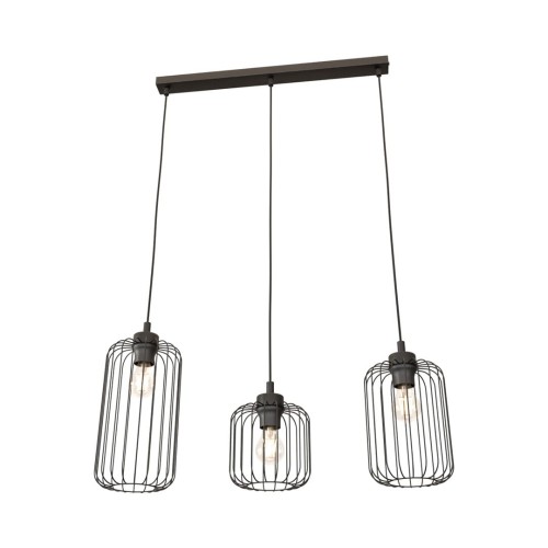 Lampa wisząca Emibi VANDER 3 BL