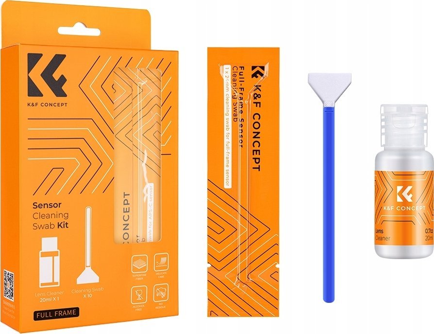 Kf Zestaw Do Czyszczenia Matrycy Matryc Full Frame Pełna Klatka K&f Concept / Sku.1617