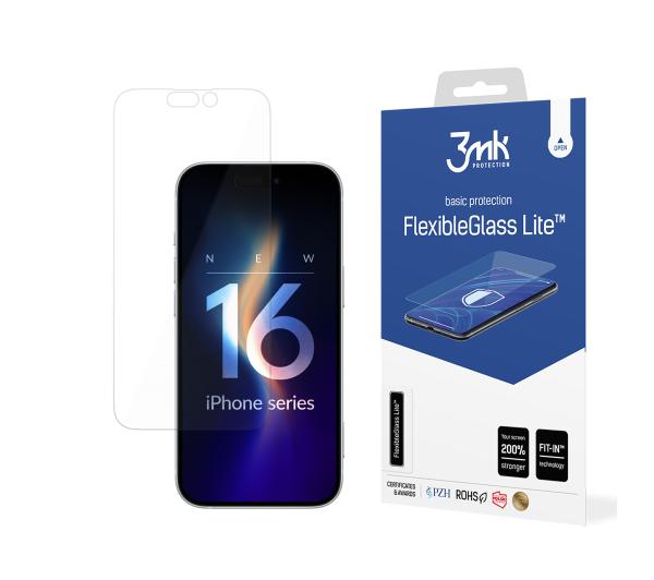 3mk FlexibleGlass Lite do iPhone 16 Plus