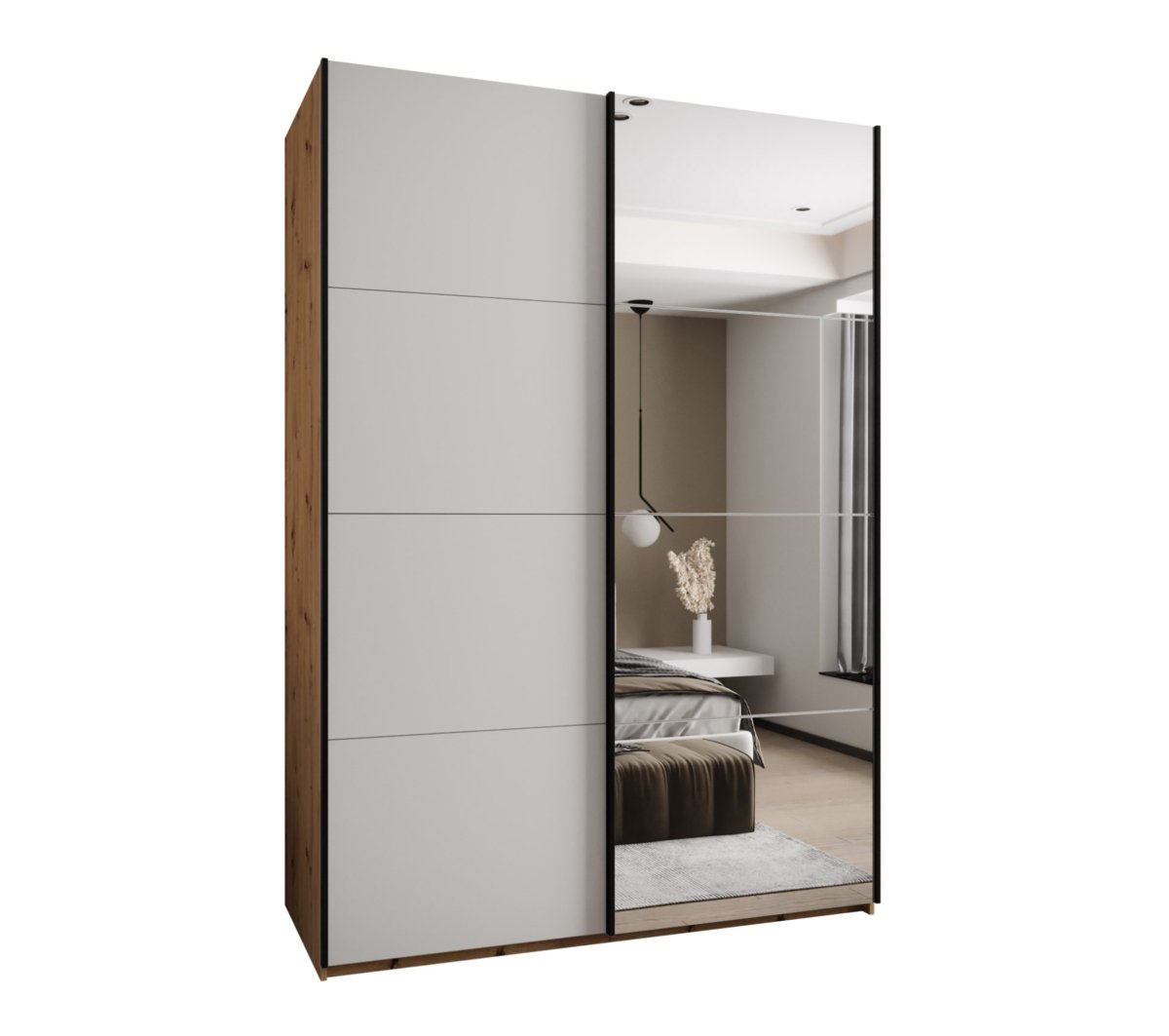 Szafa czterodrzwiowa Lux 3 180 gł.64