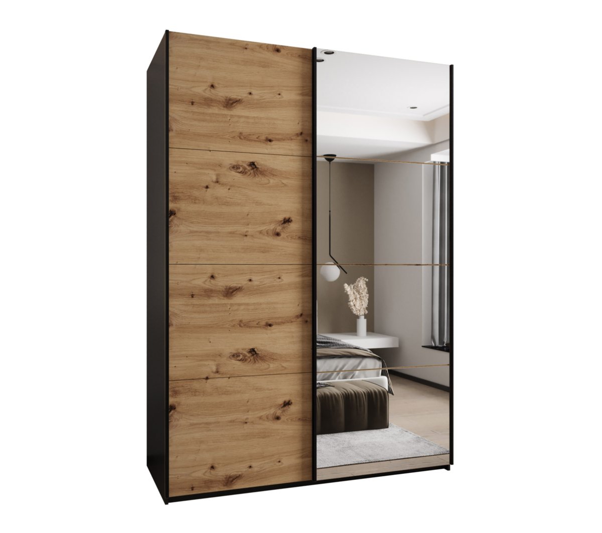 Szafa czterodrzwiowa Lux 3 170 gł.64