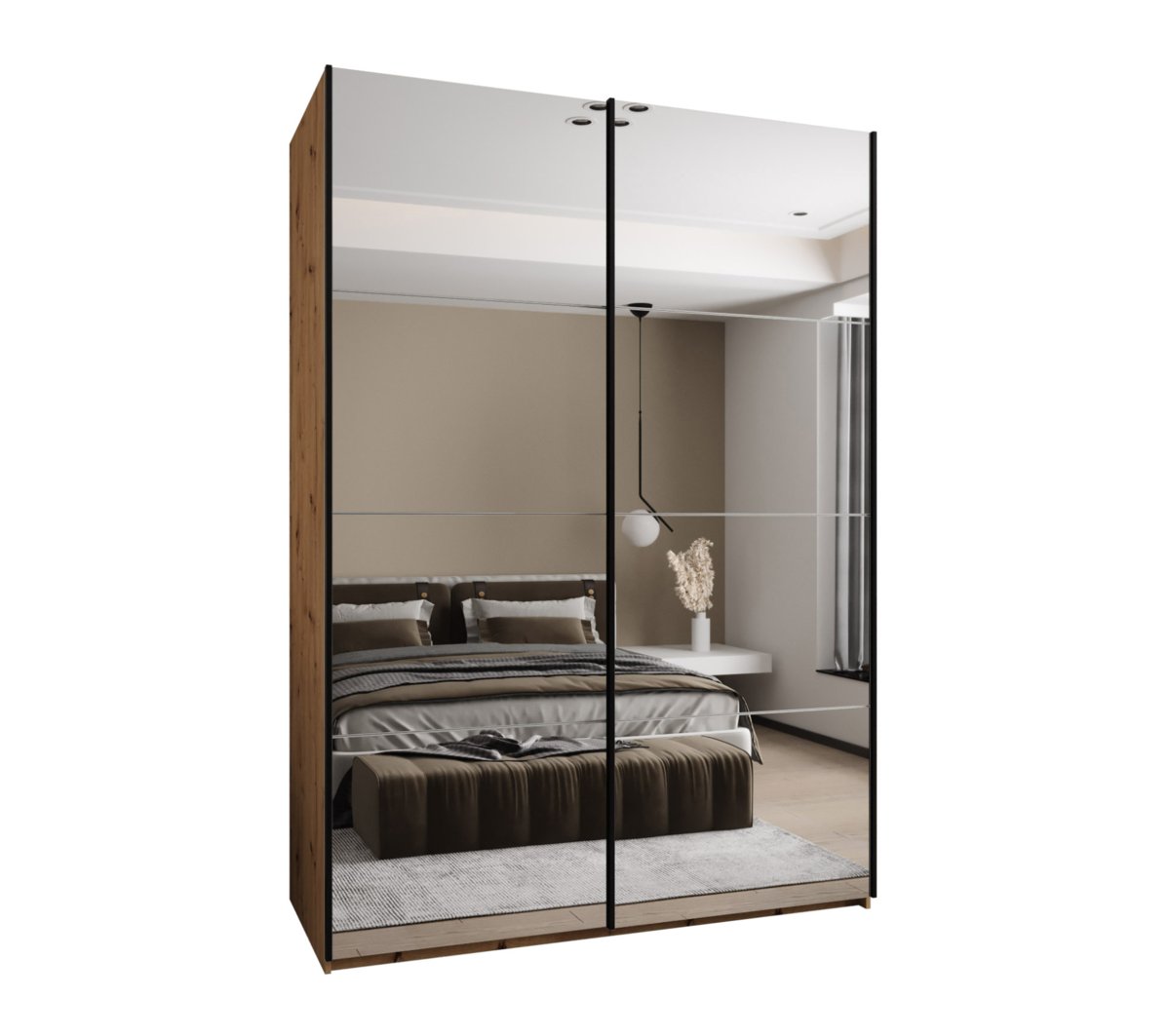 Szafa czterodrzwiowa Lux 2 180 gł.64