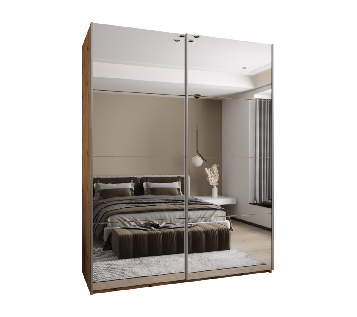 Szafa czterodrzwiowa Lux 2 200 gł.64