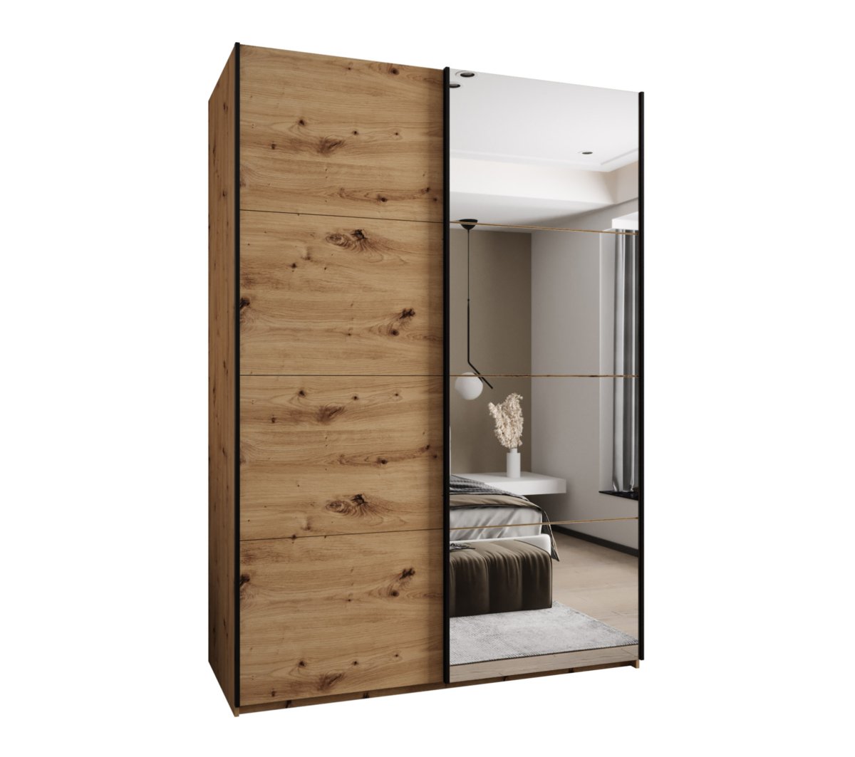 Szafa czterodrzwiowa Lux 3 170 gł.64