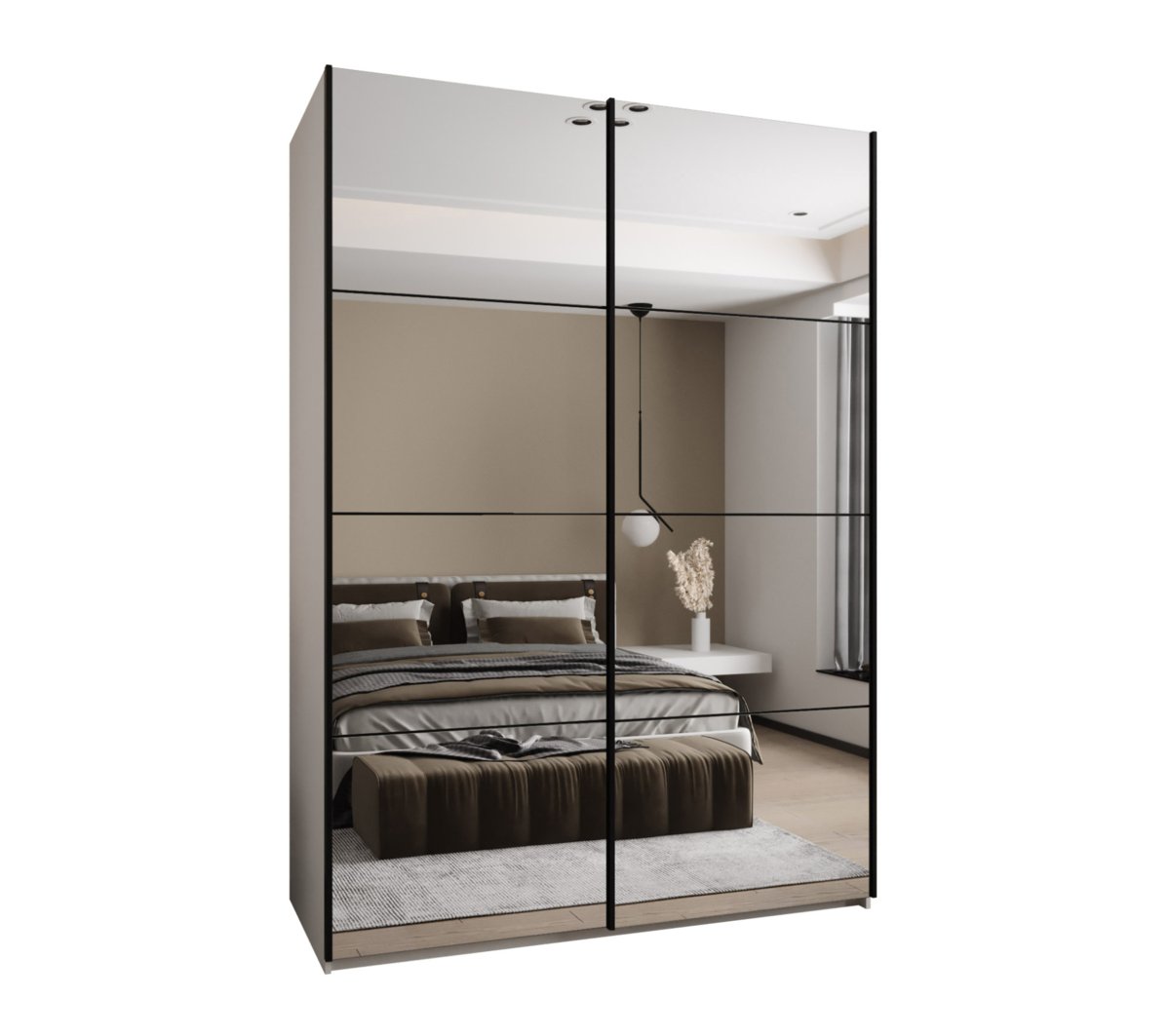 Szafa czterodrzwiowa Lux 2 180 gł.64