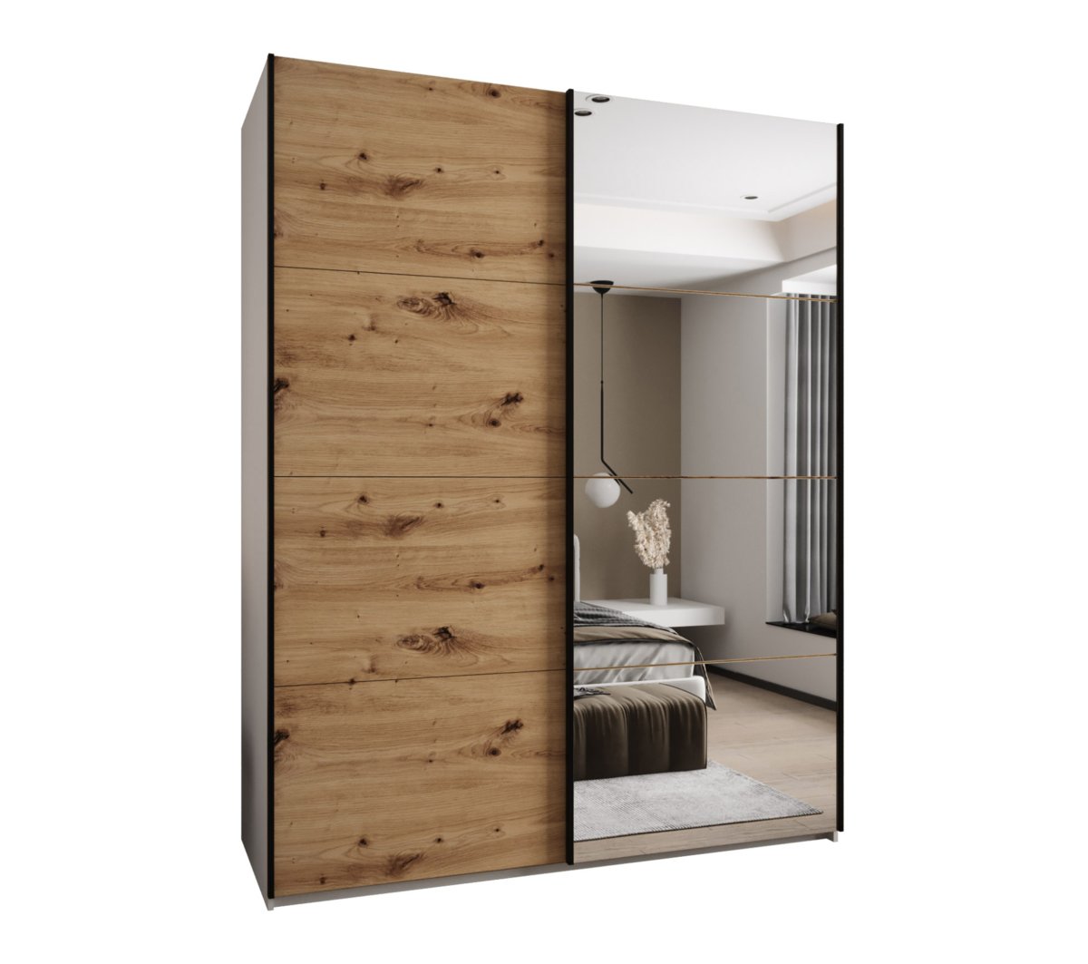 Szafa czterodrzwiowa Lux 3 200 gł.64