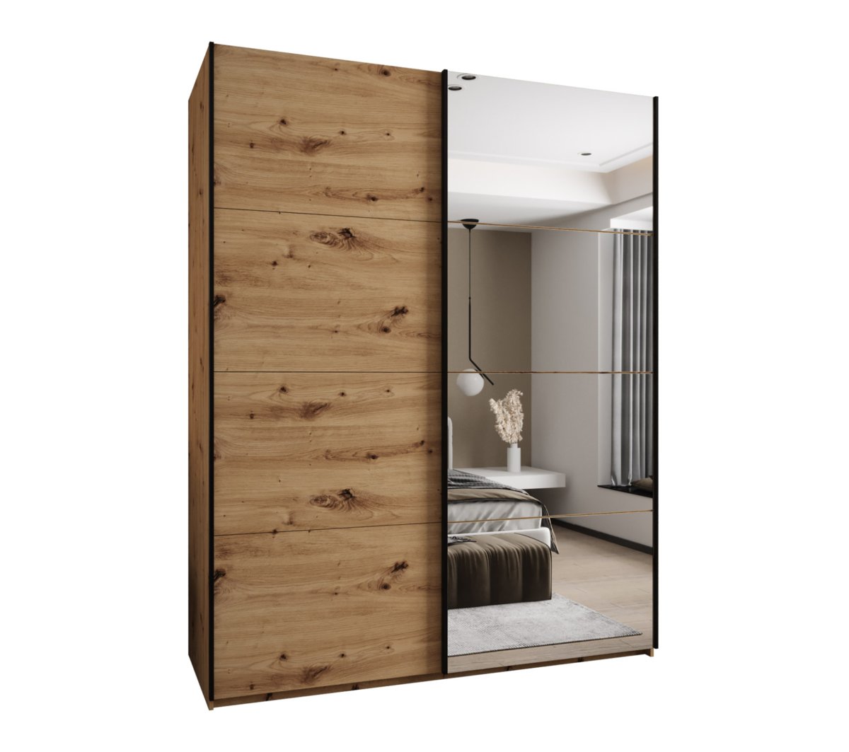 Szafa czterodrzwiowa Lux 3 200 gł.64