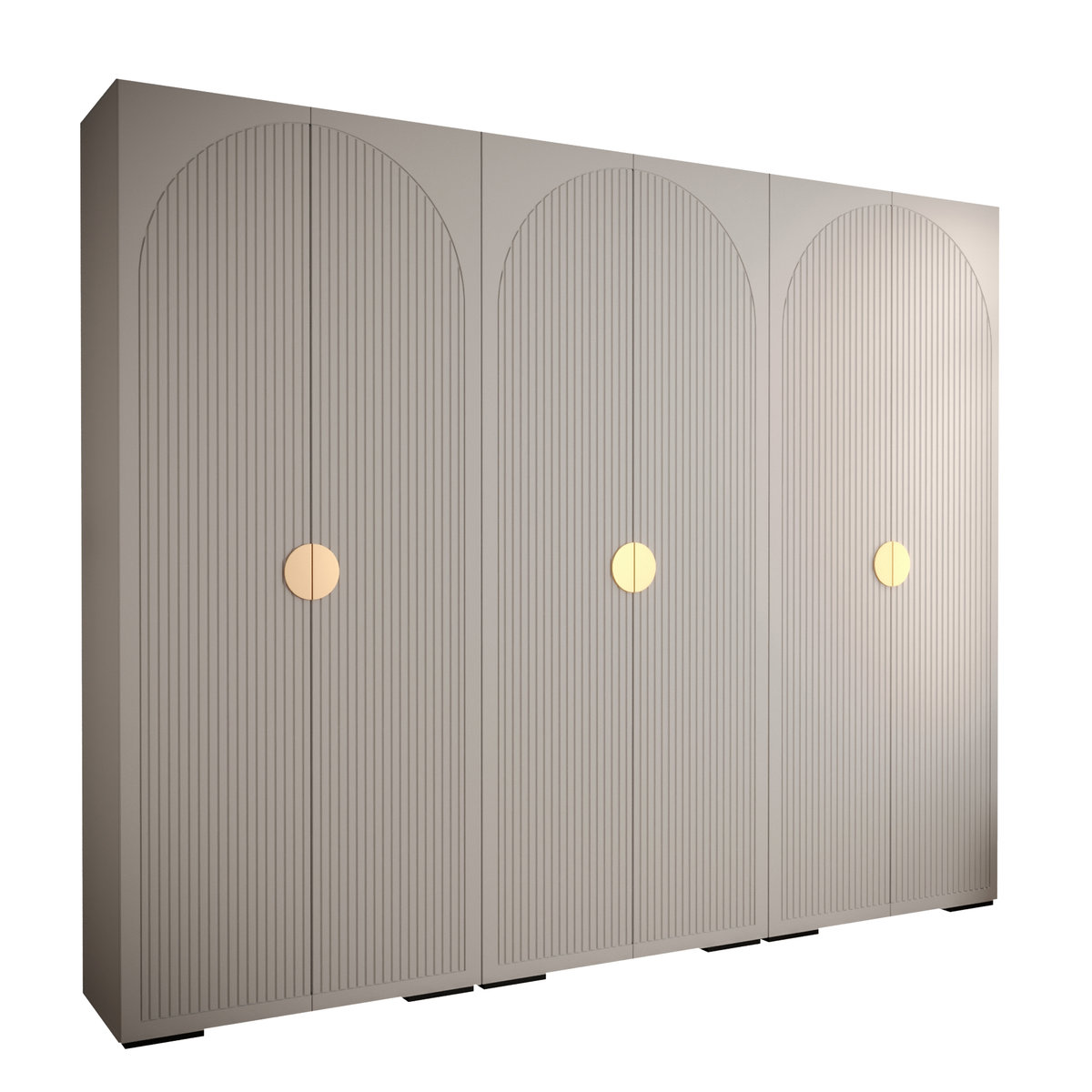 Szafa przesuwna Garderoba MANHATTAN RYFEL 1 300 gł. 47 biały