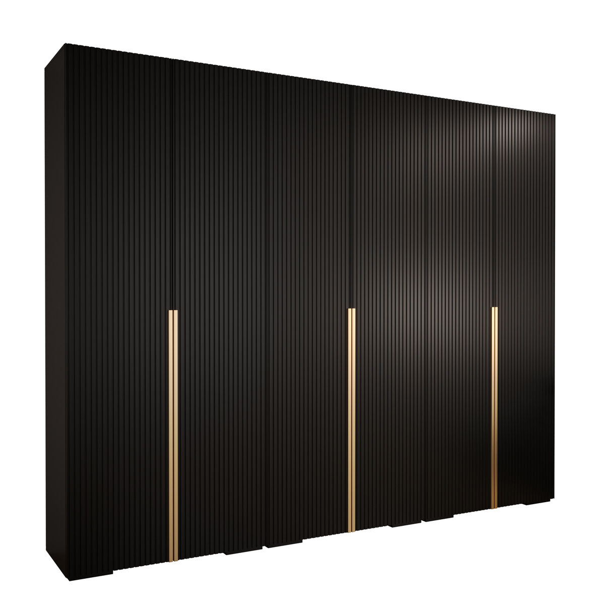 Szafa przesuwna Garderoba MANHATTAN RYFEL 9 300 gł. 47 czarny