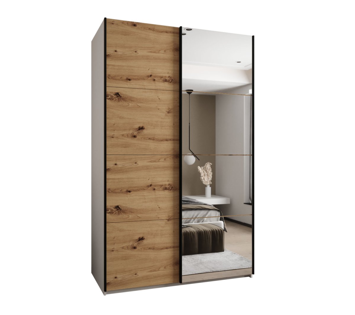 Szafa czterodrzwiowa Lux 3 160 gł.64