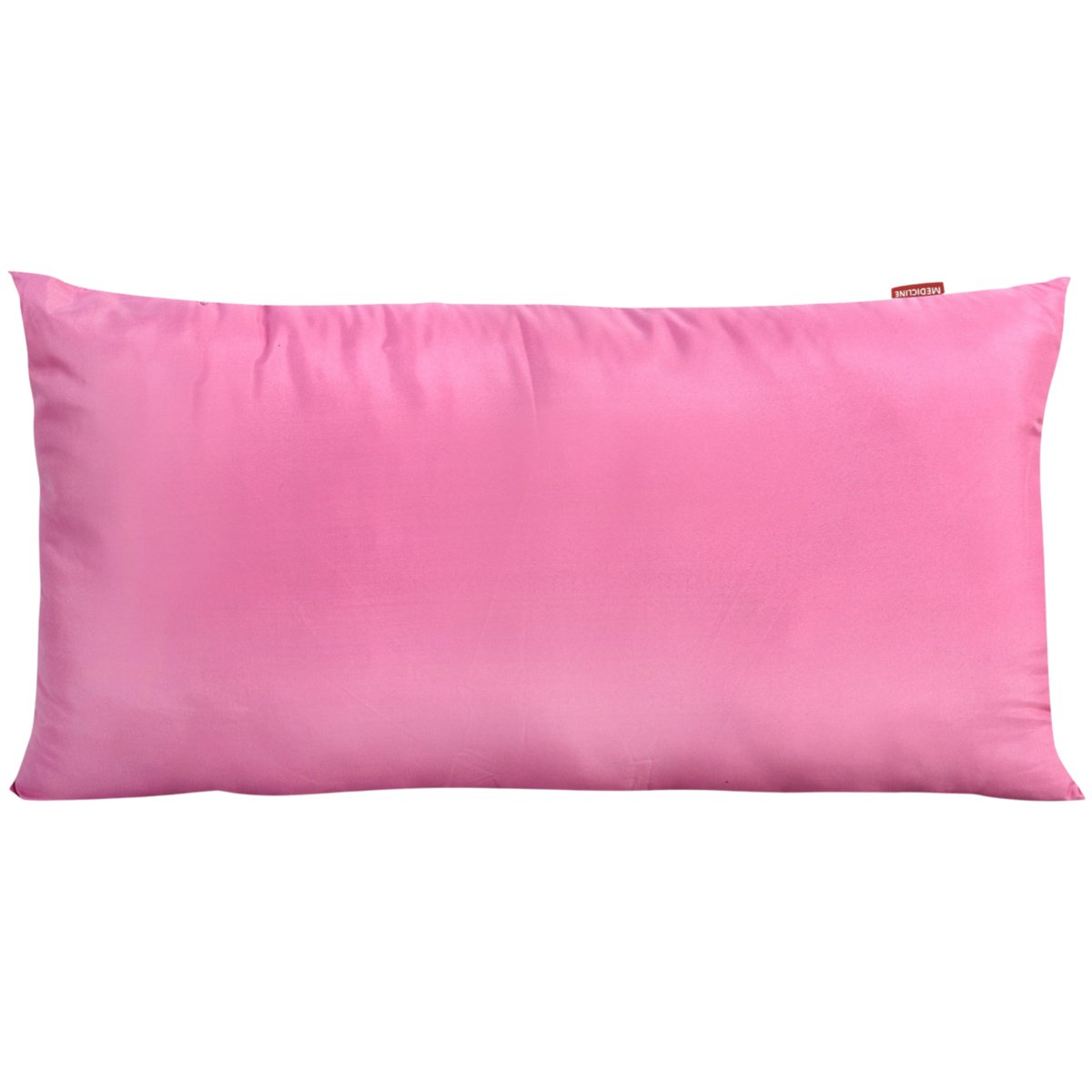 Poduszka Do Spania 80X40 Cm Antyalergiczna Mikrofibra Silikon Różowa