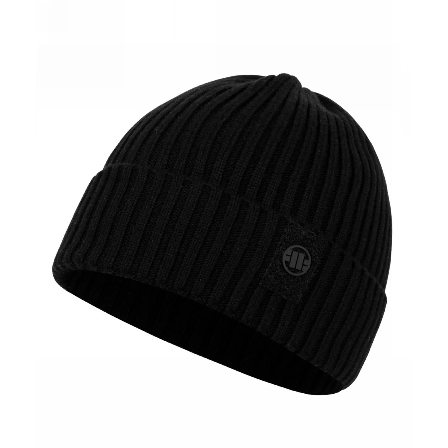 Czapka zimowa Pit Bull Velcro Logo - Czarna