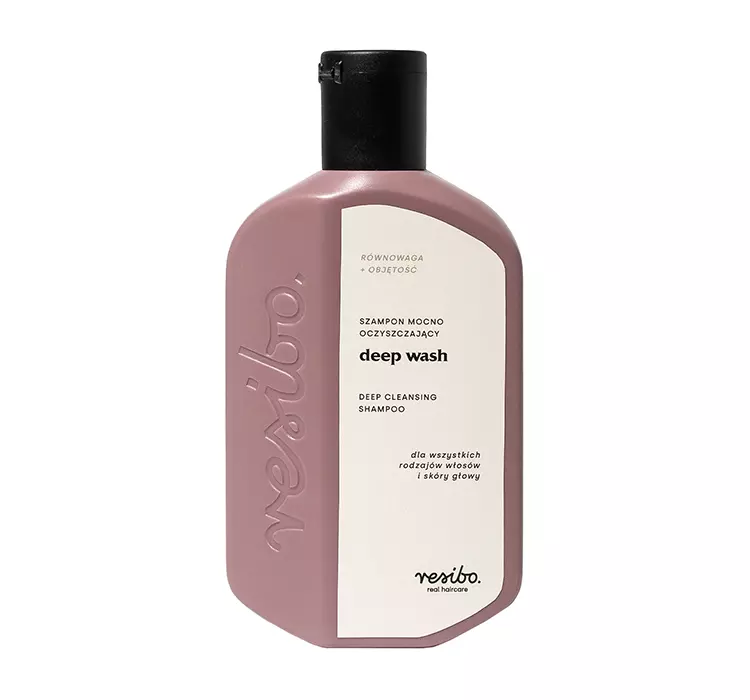 Resibo RESIBO DEEP WASH SZAMPON DO WŁOSÓW MOCNO OCZYSZCZAJĄCY 250ML 5903714270507