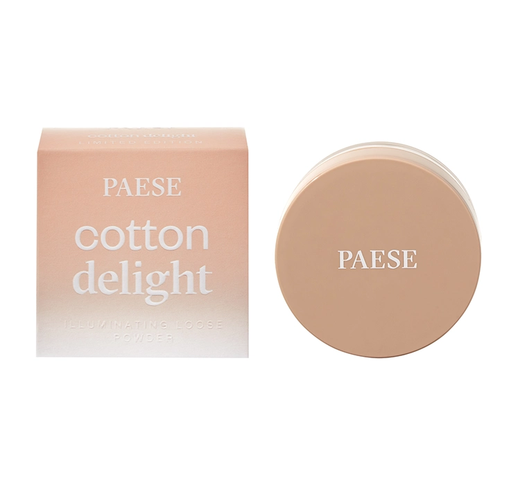 Paese Cotton Delight rozświetlający puder do twarzy 4g