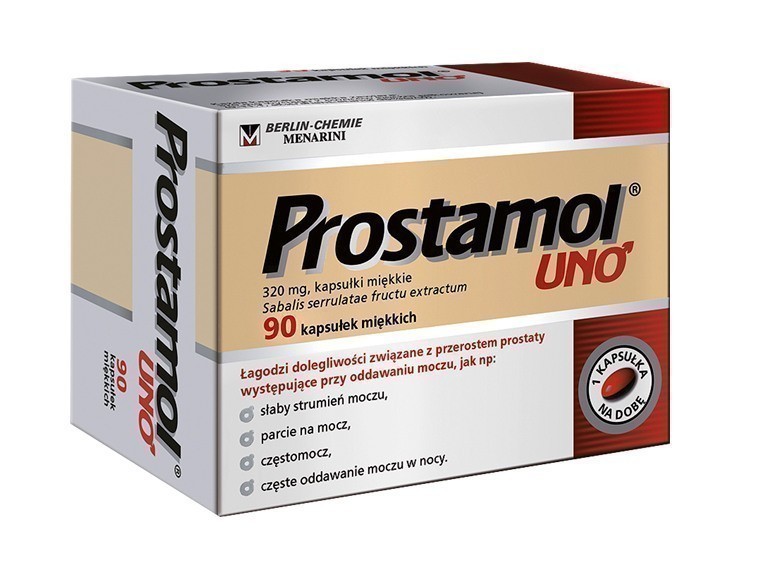 BERLIN CHEMIE AG Prostamol Uno 320 Mg 90 Kapsułek