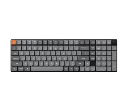 Keychron K17Max B2 Ultra slim Low Profile Gateron Blue RGB K17M-B2