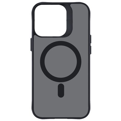 Etui 3MK Smoke Guardx MagCase do Apple iPhone 16 Pro Max Czarny transparentny
