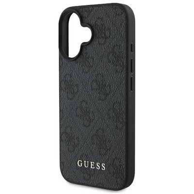 Guess GUHCP16MG4GFGR iPhone 16 Plus czarny/black HC PU 4G Classic