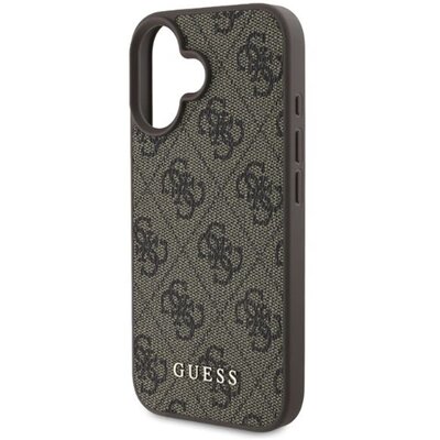 Guess GUHCP16SG4GFBR iPhone 16 brązowy/brown HC PU 4G Classic