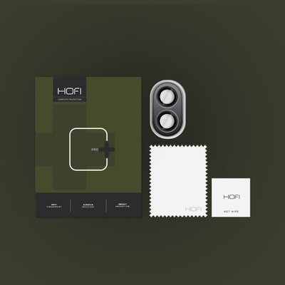 Nakładka na obiektyw HOFI CamRing Pro+ do Apple iPhone 16/16 Plus Czarny