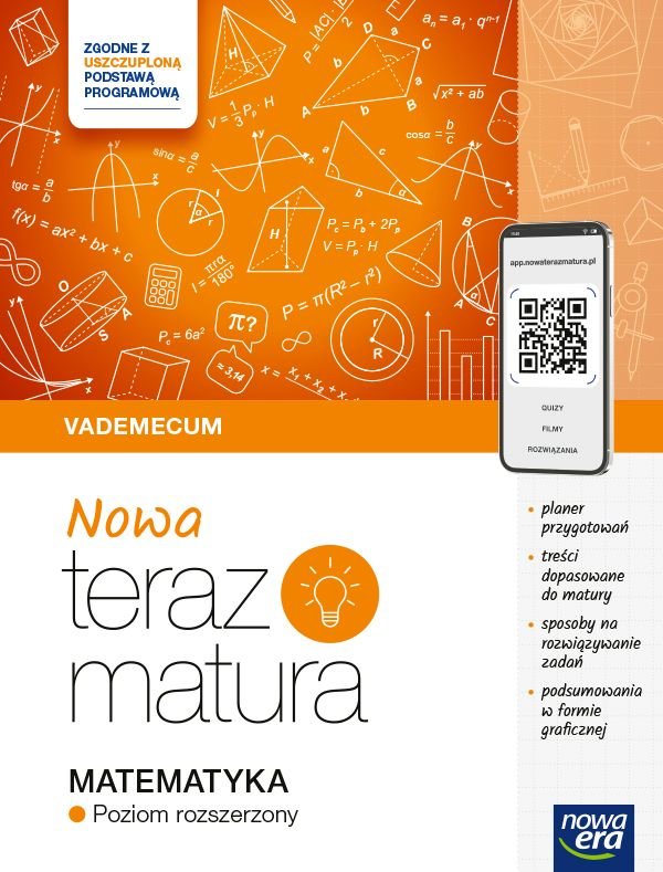 NOWA Teraz matura 2024/2025. Matematyka. Vademecum. Poziom rozszerzony