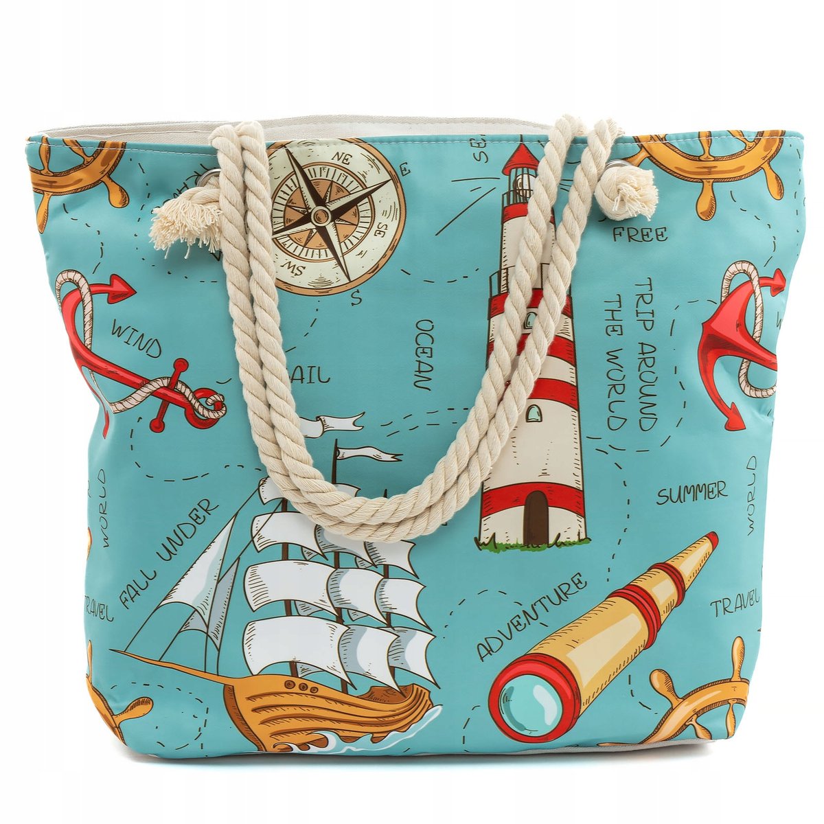 Torba plażowa shoper bag torebka na plażę