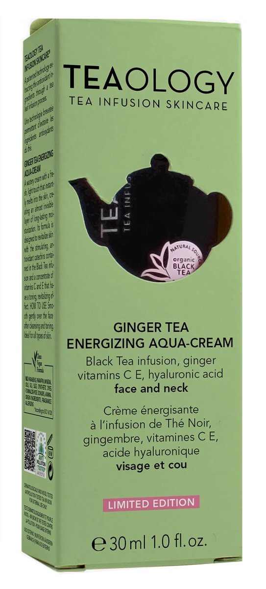 Teaology, Ginger Tea - Krem do Twarzy, 30 ml