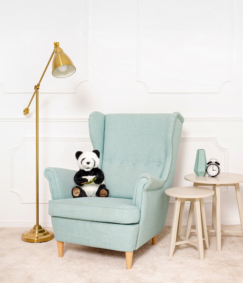 Duży Wielki Miś Pluszowy Gigant Panda Lisbona Pluszak 40Cm