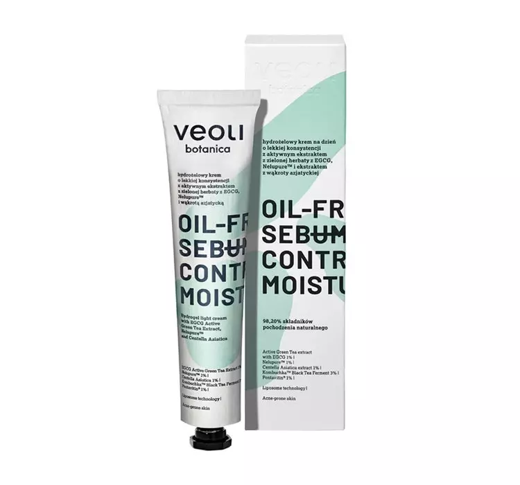 Veolibotanica Veoli Botanica Hydrożelowy Krem na Dzień 50 ml