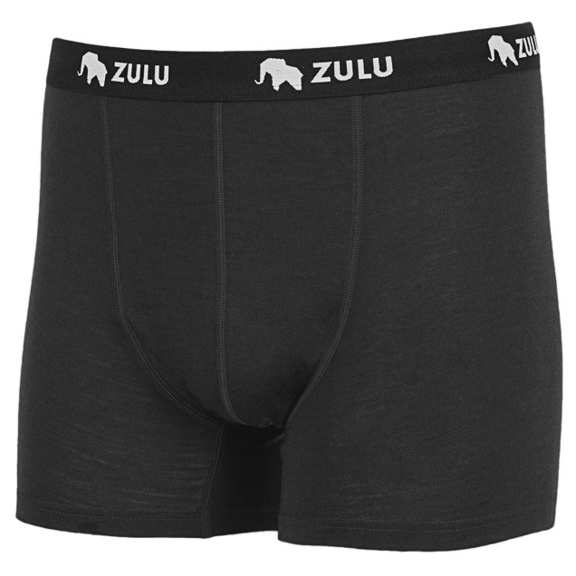 Męskie bokserki Zulu Merino 160 Rozmiar: XXL / Kolor: czarny