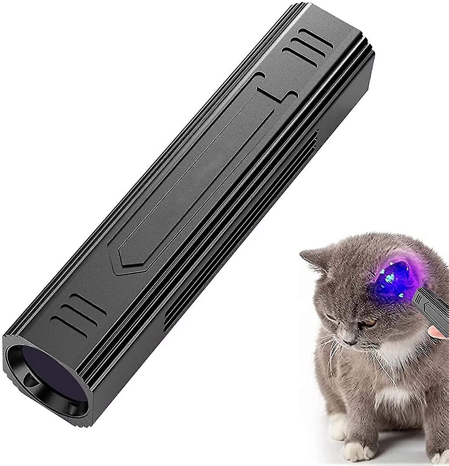 Lampa drewniana Cat Ringworm Detector Latarka Pet Skin Doctor Detektor moczu dla zwierząt Domowych Wbudowany akumulator