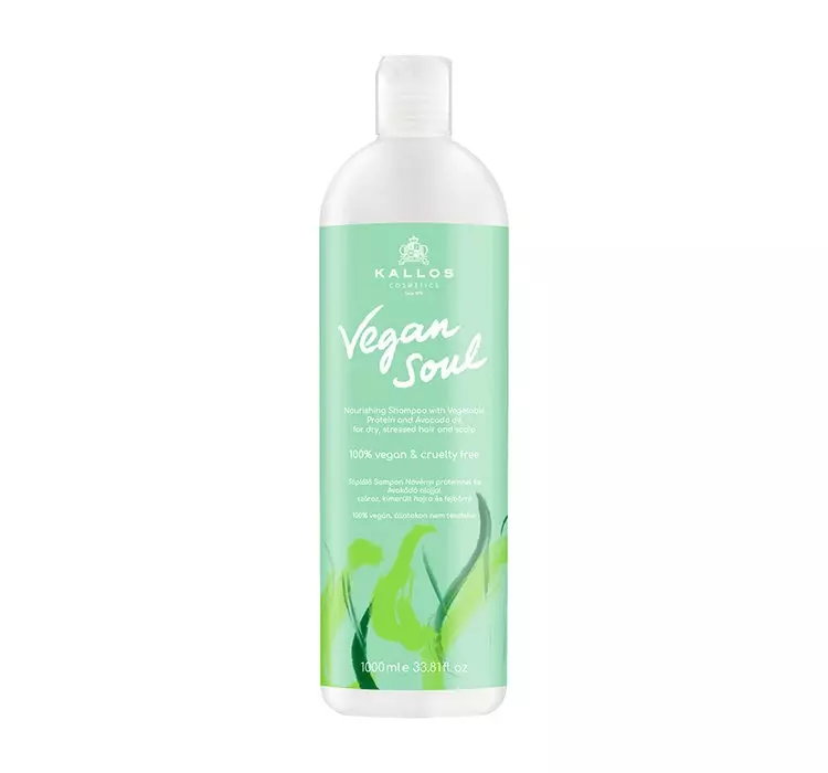 Kallos Cosmetics Cosmetics Vegan Soul Nourishing szampon do włosów 1000 ml dla kobiet