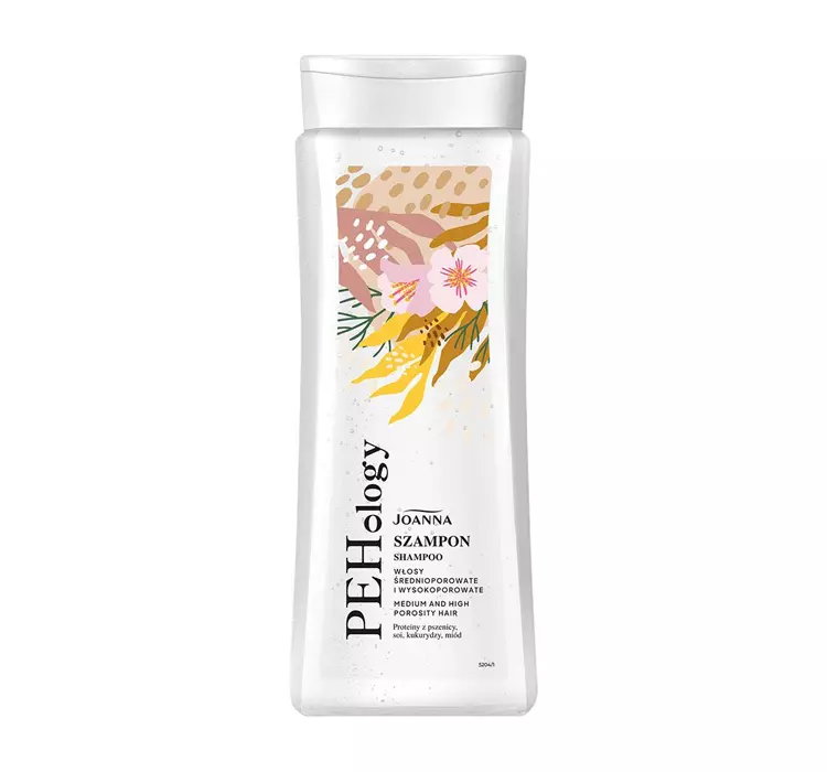 Joanna _PEHology szampon do włosów średnioporowatych i wysokoporowatych 300 ml