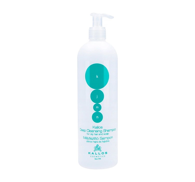Kallos Cosmetics Głęboko oczyszczający szampon do skóry głowy i włosów przetłuszczających się - Cosmetics Deep Cleansing Shampoo