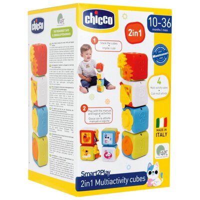 CHICCO WIELOFUNKCYJNE KOSTKI EDUKACYJNE