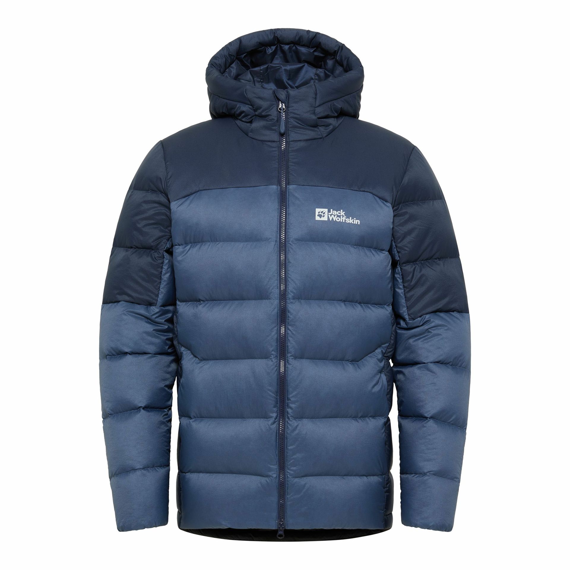 Męska kurtka puchowa Jack Wolfskin NEBELHORN DOWN HOODY M nature blue - M