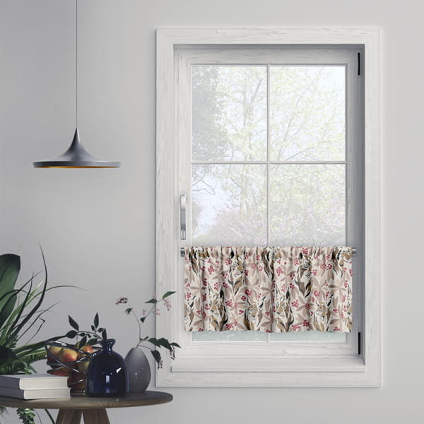 Zazdrostka AUTUMN wzór AT18 | rysie na jesiennym tle 60 x 210 cm