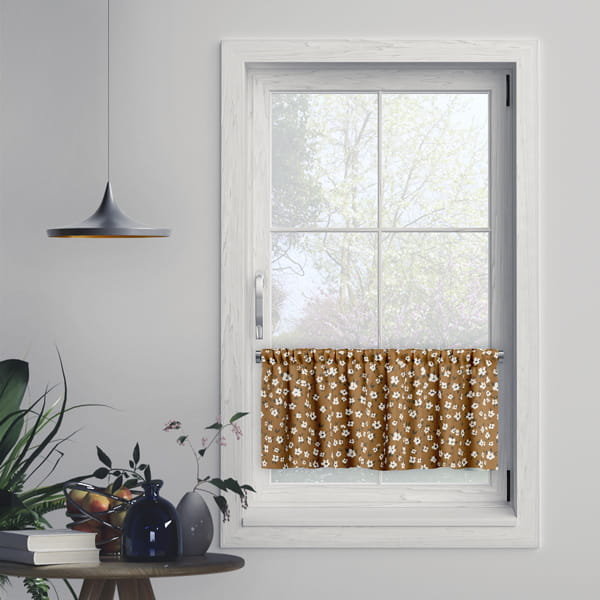 Zazdrostka AUTUMN wzór AT03 | drobne białe kwiatki 60 x 210 cm