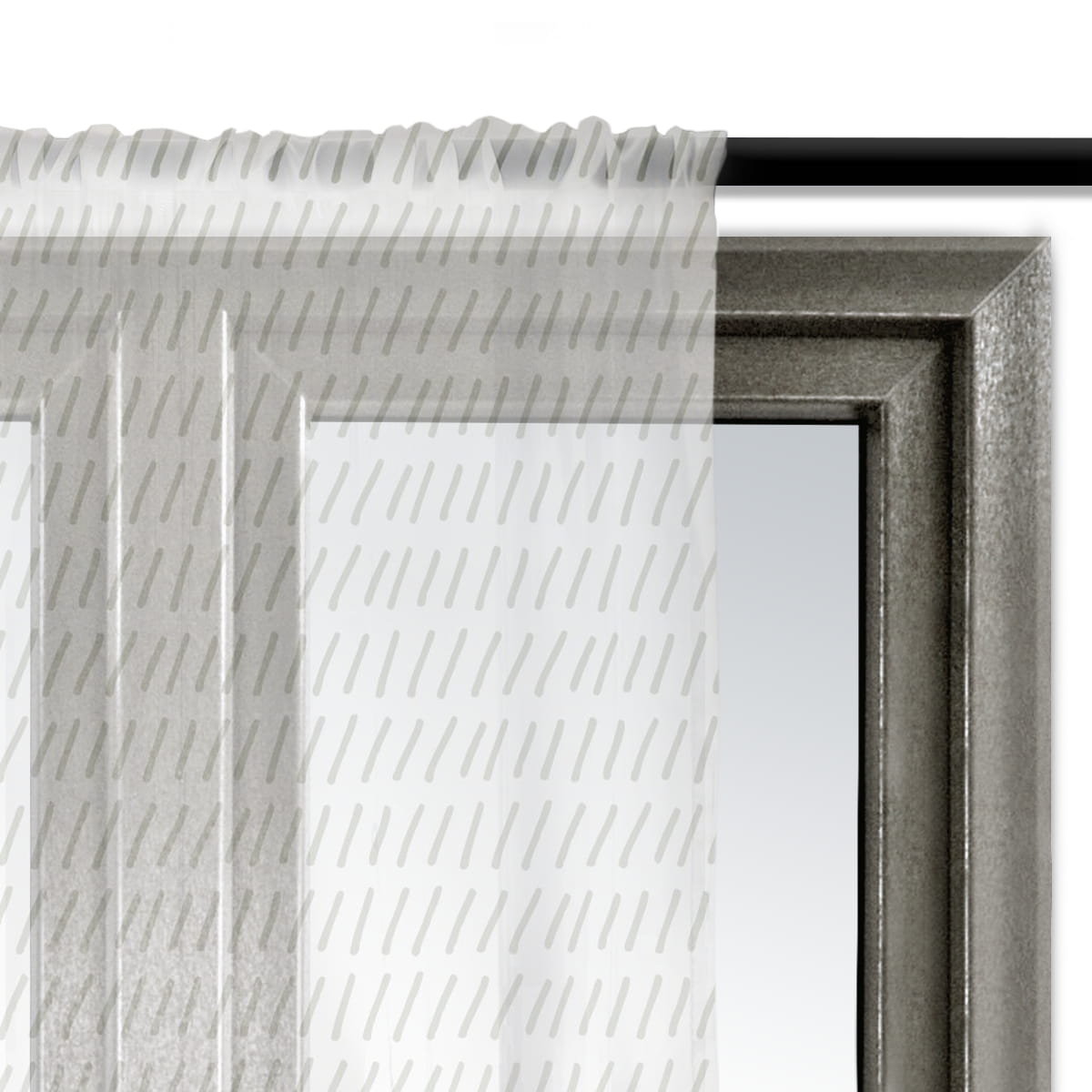 Firana AUTUMN wzór AT22 | jesienny deszcz 140 x 240 cm